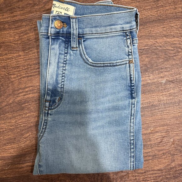 Madewell 10" High-Rise Roadtripper Stovepipe Jeans with Ankle Slits - Size 24 - Picture 7 of 15